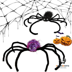 Spider Barrettes Halloween Party Decor