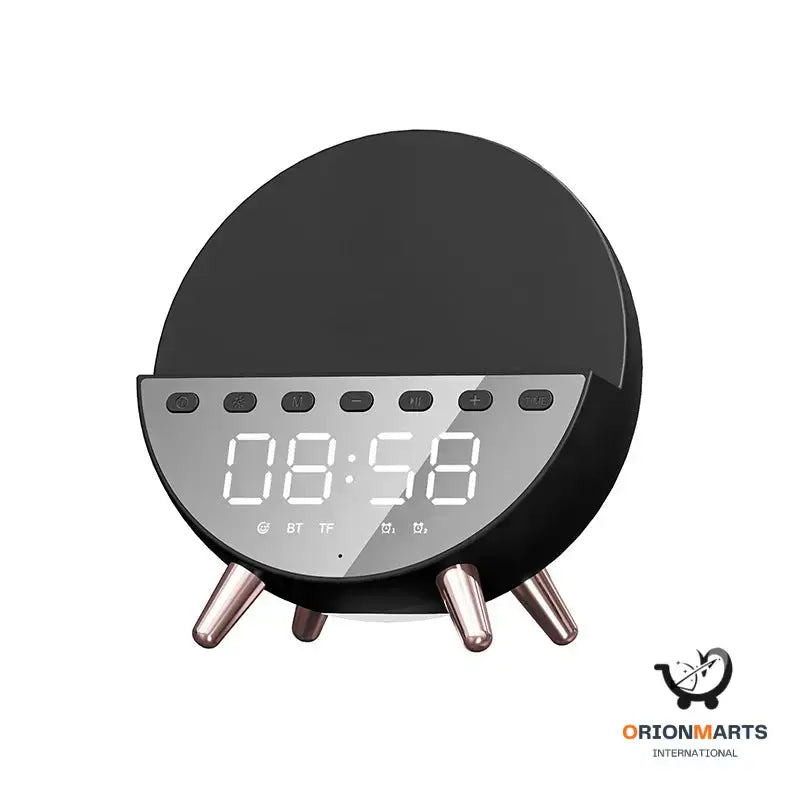Bluetooth Audio Alarm Clock with Night Light Function