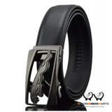 Men’s Leather Automatic Buckle Belts
