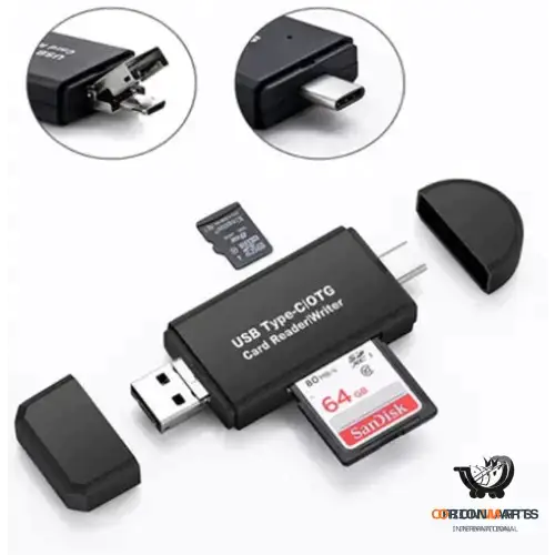 Three-In-One Smart Card Reader
