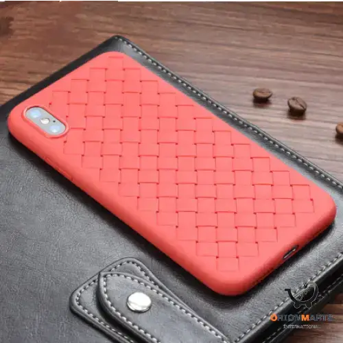 Luxury Grid Weave Phone Case