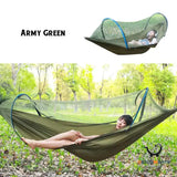 2 Person Parachute Hammock with Mosquito Net for Outdoor