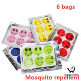 Mosquito Repellent Stickers with Cute Cartoon Design