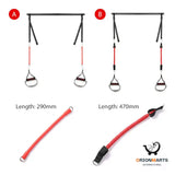 Body Workout Trainer with Resistance Bands