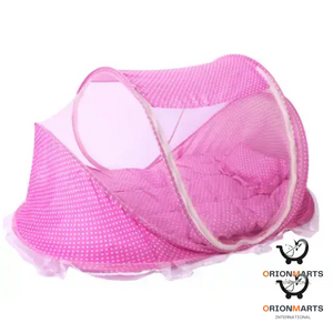 Foldable Baby Bed Net With Pillow Net 2pieces Set