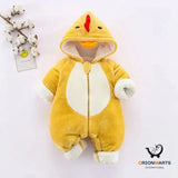 Thickened Cotton Baby Outwear Suit
