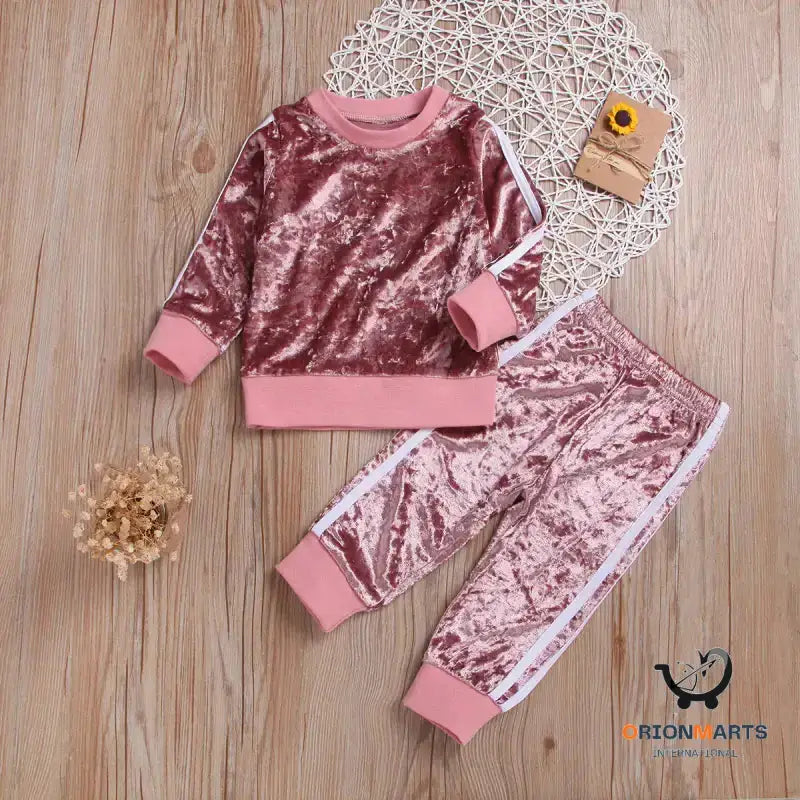 Cute Breathable Baby Tracksuit