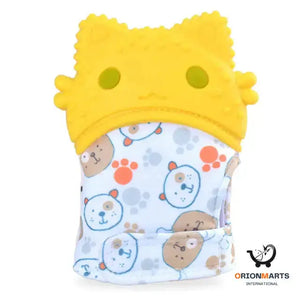 Baby teether gloves baby molar gloves