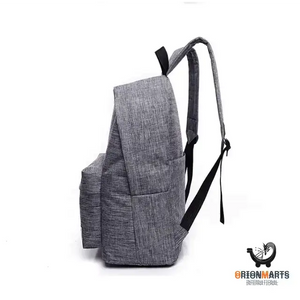 Unisex Canvas Backpack for Students and Travelers