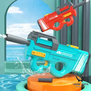 New P90 Electric Water Gun High-Tech Kids Toys Outdoor Beach