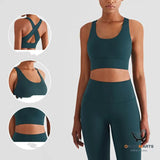 Cross Back Support Yoga Top