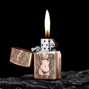 Copper Shell Kerosene Lighter