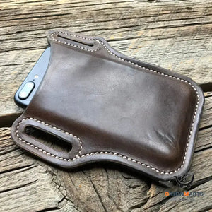 PU Leather Waist Bag for Cellphone and Wallet
