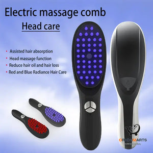 Vibrating Hair Care Red And Blue Light Nursing Therapy Water