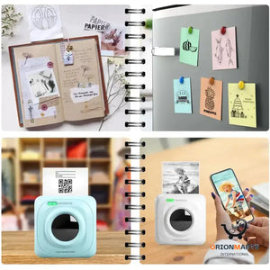 Portable Bluetooth Label Printer for Home and Office