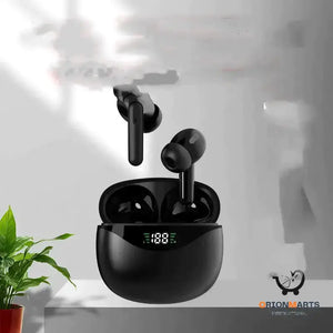 Wireless Bluetooth Headset with Digital Display and Touch