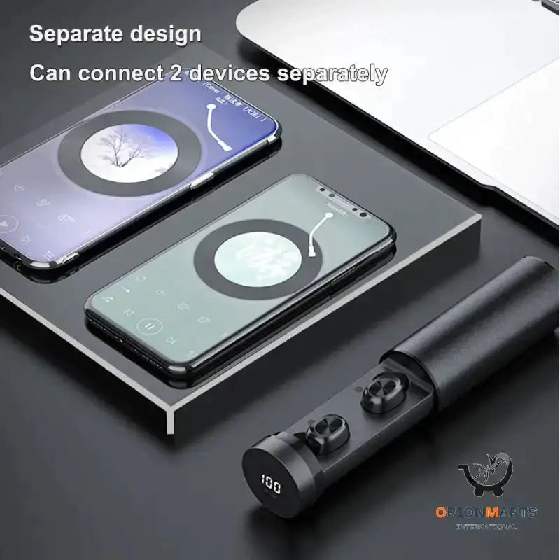 Portable Pull-out Bluetooth Headset with Mini Design