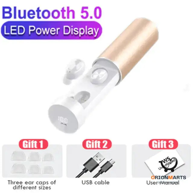 Portable Pull-out Bluetooth Headset with Mini Design