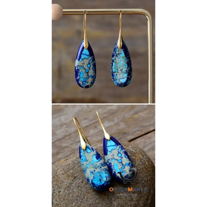 Bohemian Water Drop Earrings