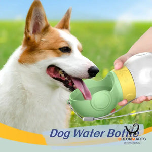 Portable Pet Water Bottle with Leak-Proof Bowl