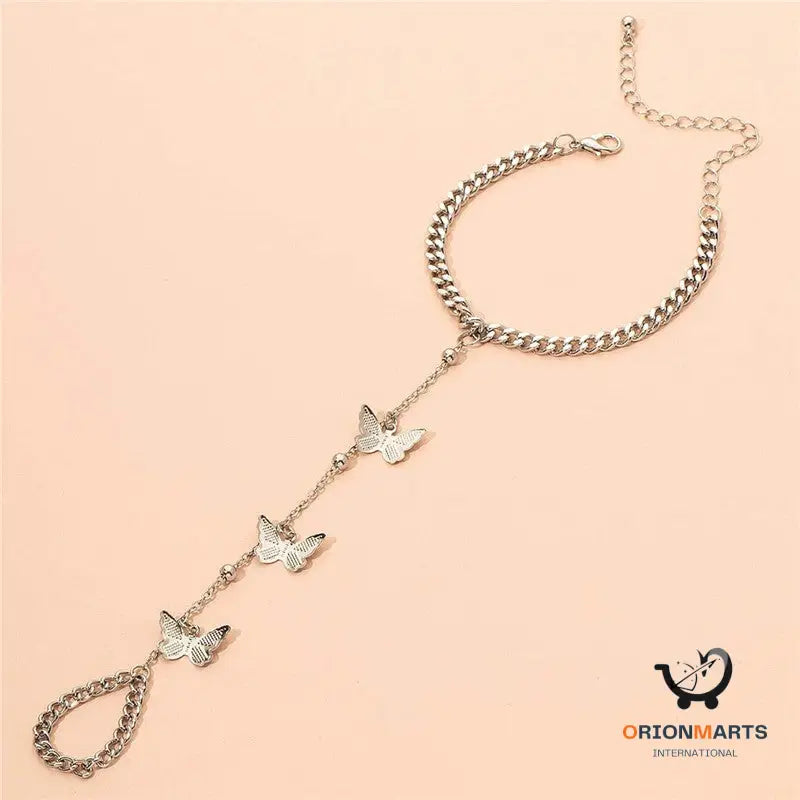 Butterfly Chain Link Bracelet