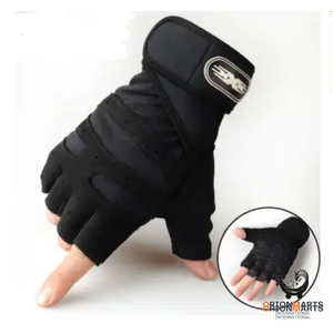 Half Finger Cycling Gloves with Breathable Design