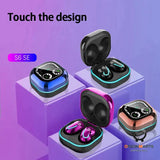 TWS5.0 Bluetooth Headset with Breathing Light and Digital