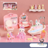Bunny Doll Cake Play House Toy for Kids