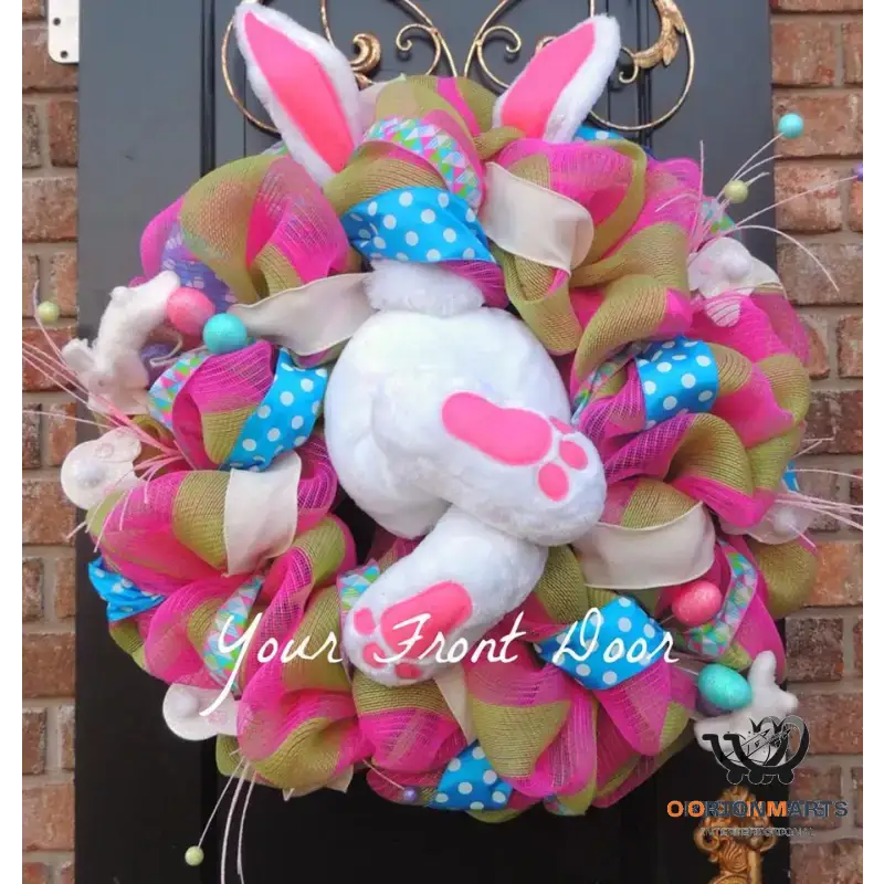 Easter Bunny Wreath Decor