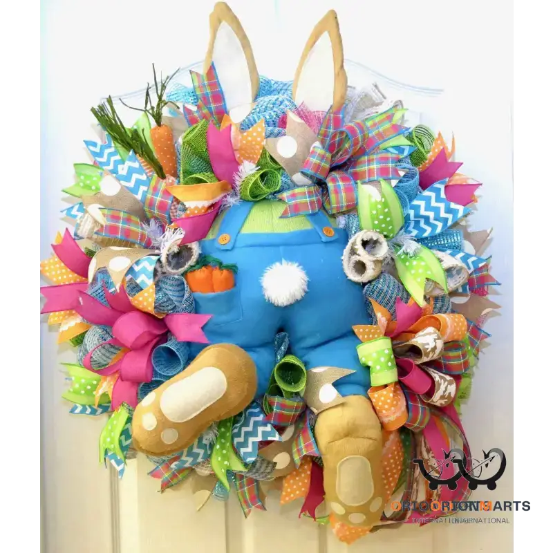 Easter Bunny Wreath Decor