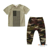 Kids’ Camouflage Suit for Independence Day