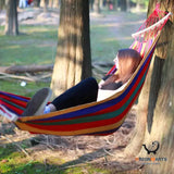 Portable Canvas Hammock for Camping
