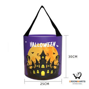 Glowing LED Halloween Candy Bag