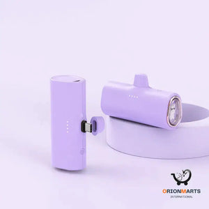 Creative Capsule Pocket Rechargeable with Minimalist Design