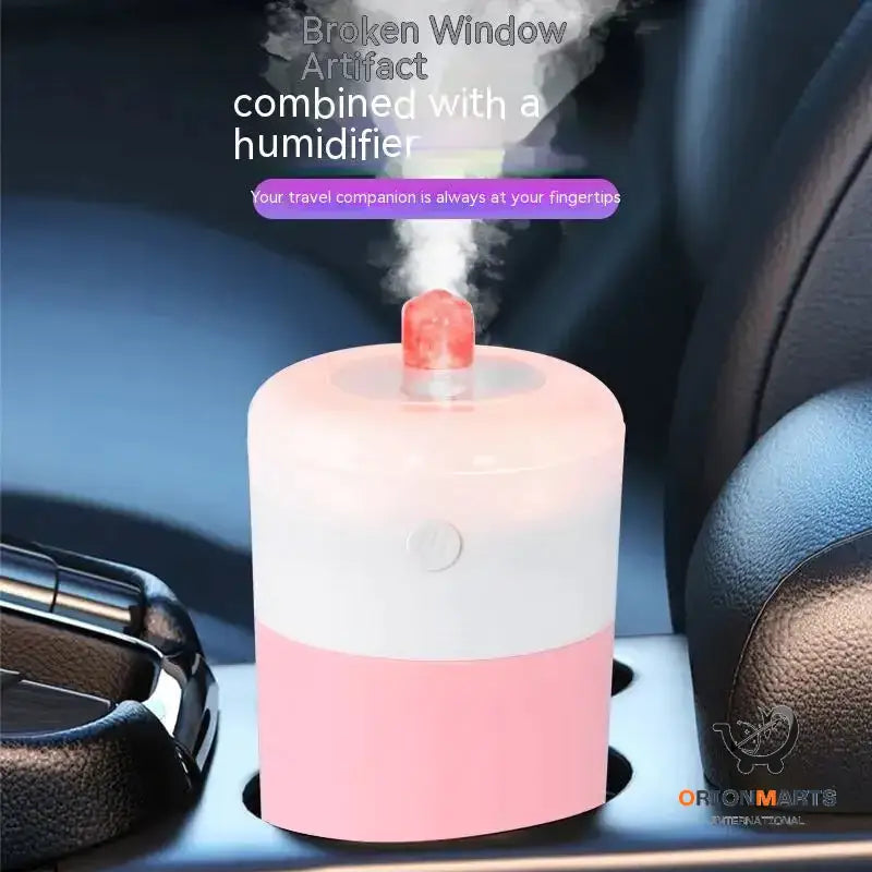 Car Humidifier with Emergency Window Breaker