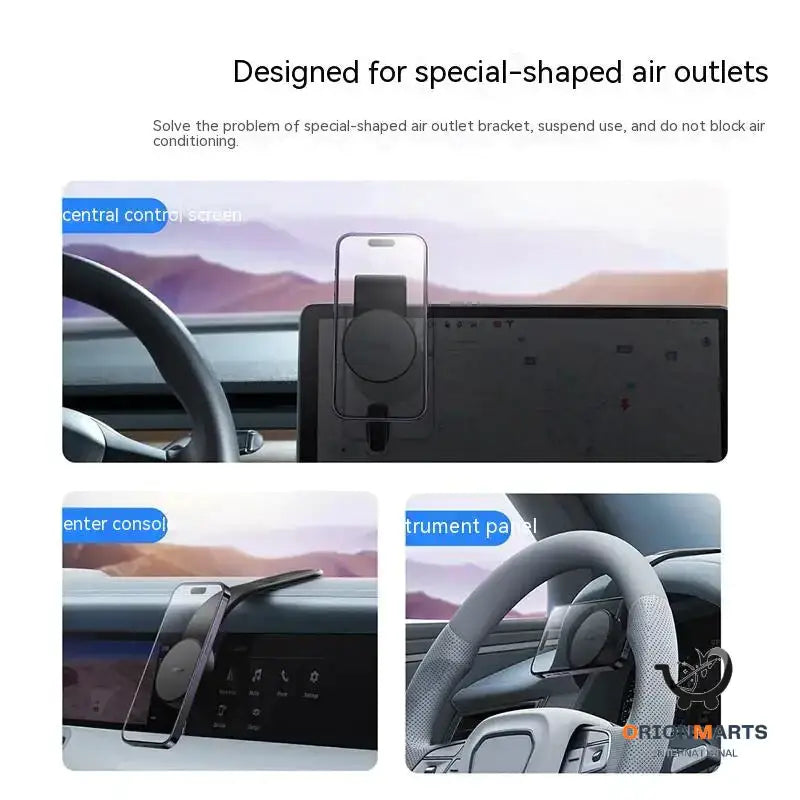 Magnetic Wireless Charger Car Phone Holder