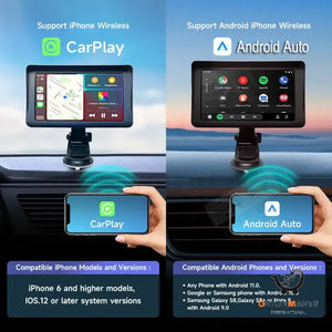 7 IPS Car Smart Screen with Wireless Carplay