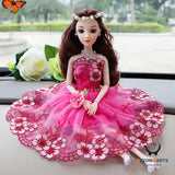 Wedding Dress Princess Suit Car Doll Clothing
