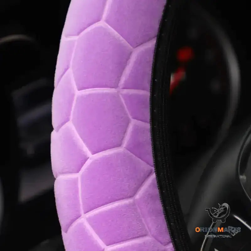 Water Cube Super Soft Short Pile Car Steering Wheel Cover