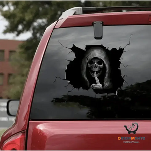 Horror Skull Car Wall Floor Sticker