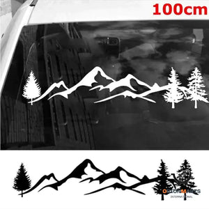 Mountain Pine Car Sticker