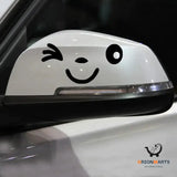 Reflective Car Rearview Mirror Personality Sticker