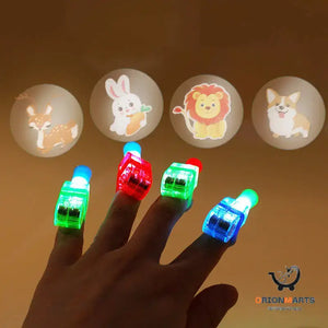 Luminous Finger Projection Lamp Toy