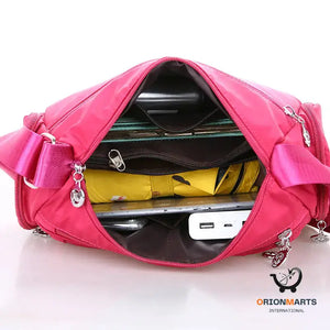 Multi-pocket Waterproof Crossbody Bag