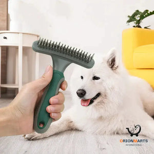 Dual-Sided Pet Grooming Comb for Dogs and Cats
