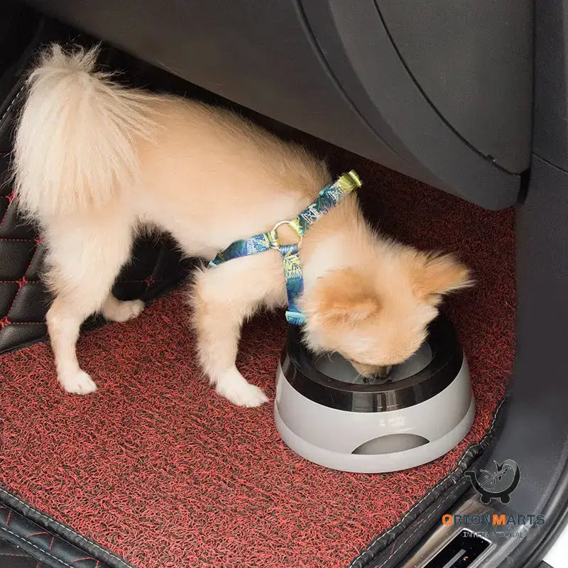 Anti-Splash Dog Travel Bowl Non-Slip Car Bowl Portable Pet