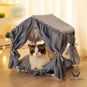 Foldable Cat Bed Tent