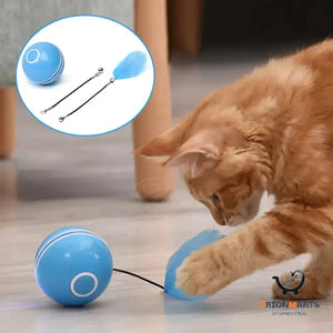 Interactive Colorful LED Laser Cat Toy Ball