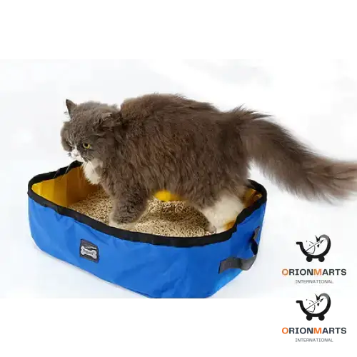 Portable Folding Litter Box for Cat Toilets