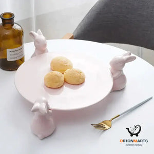 Rabbit Dessert Plate Set
